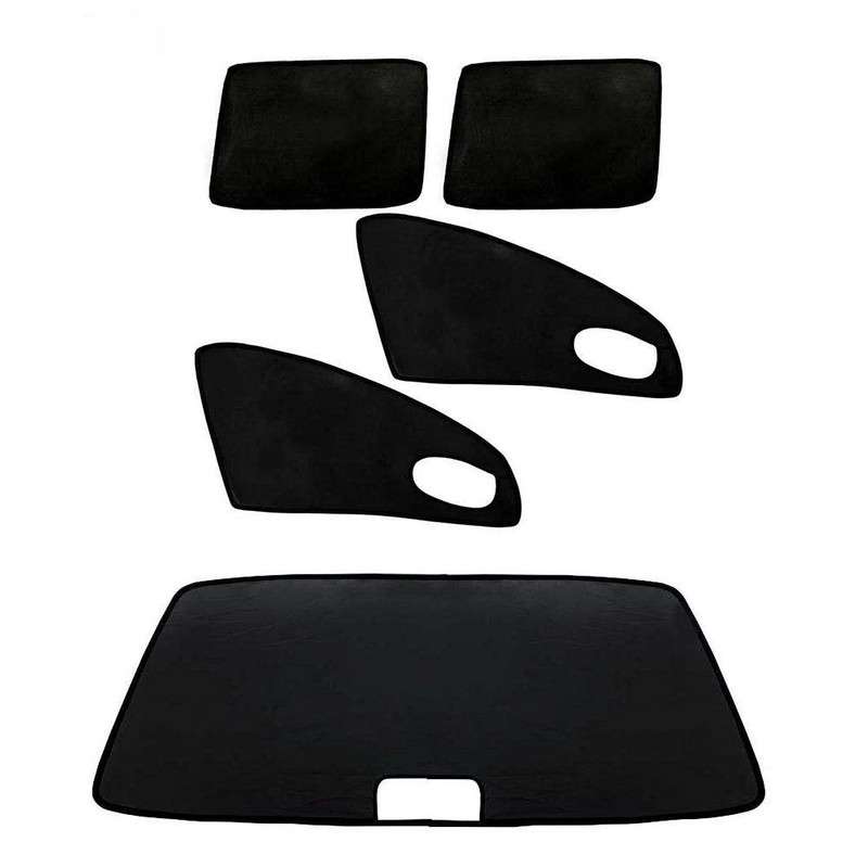 آفتاب گیر شیشه خودرو لنزووو مدل 2065 مناسب برای پژو 206 مجموعه 5 عددی