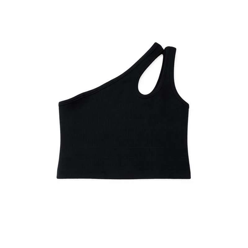 کراپ‌تاپ زنانه مدل یقه رومی