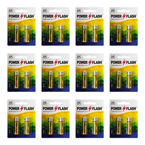 باتری قلمی پاور فلش مدل Heavy Duty بسته 24 عددی