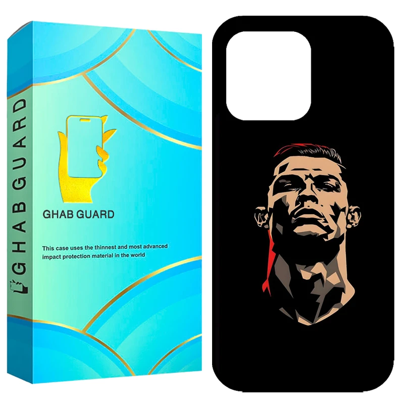 کاور قاب گارد طرح رونالدو مدل GCHP13PM مناسب برای گوشی موبایل اپل iPhone 13 Pro Max 