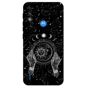 Megafone Sun and Moon 1892 Cover For Motorola Moto E7i Power