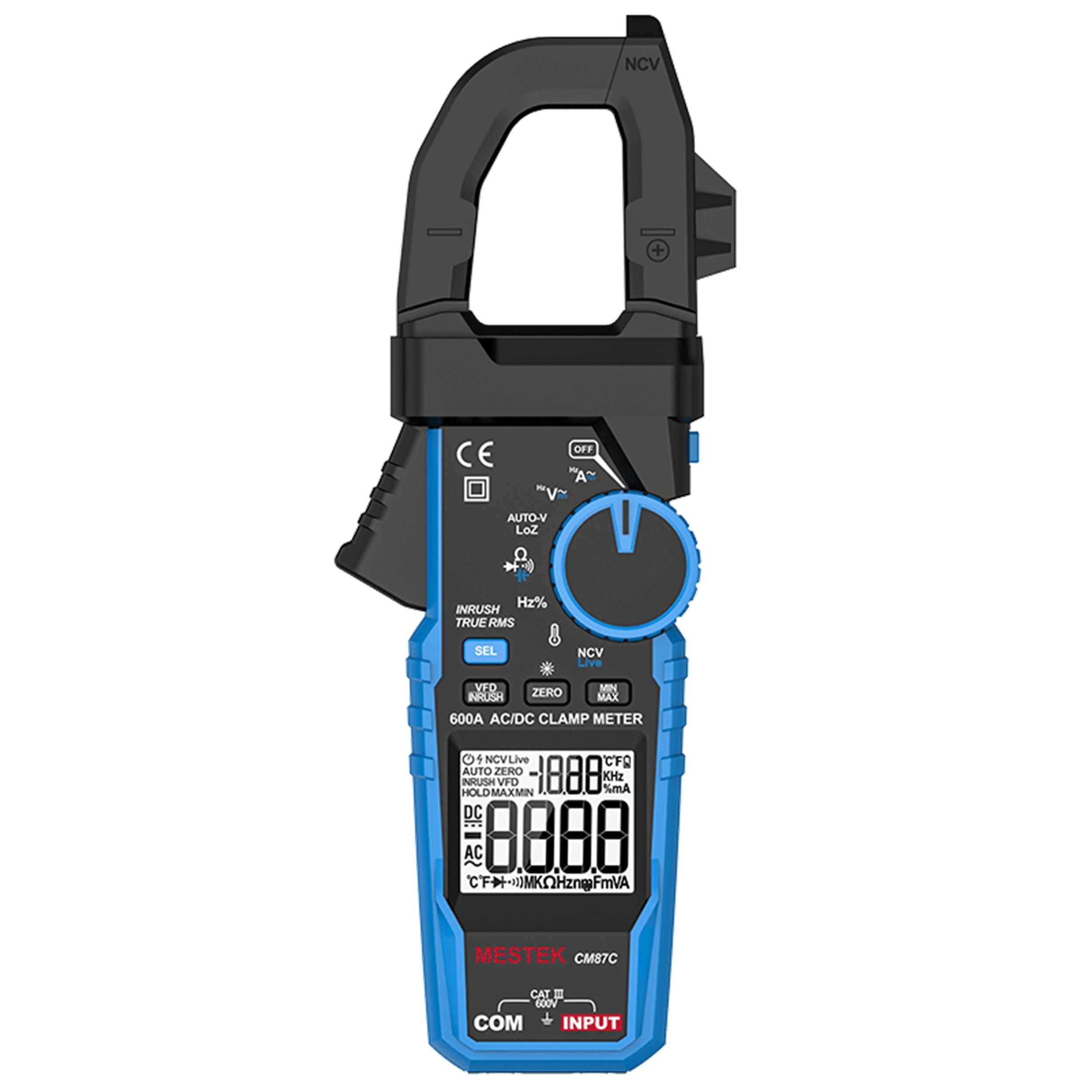 مولتی متر کلمپی دیجیتال مستک مدل CM87C