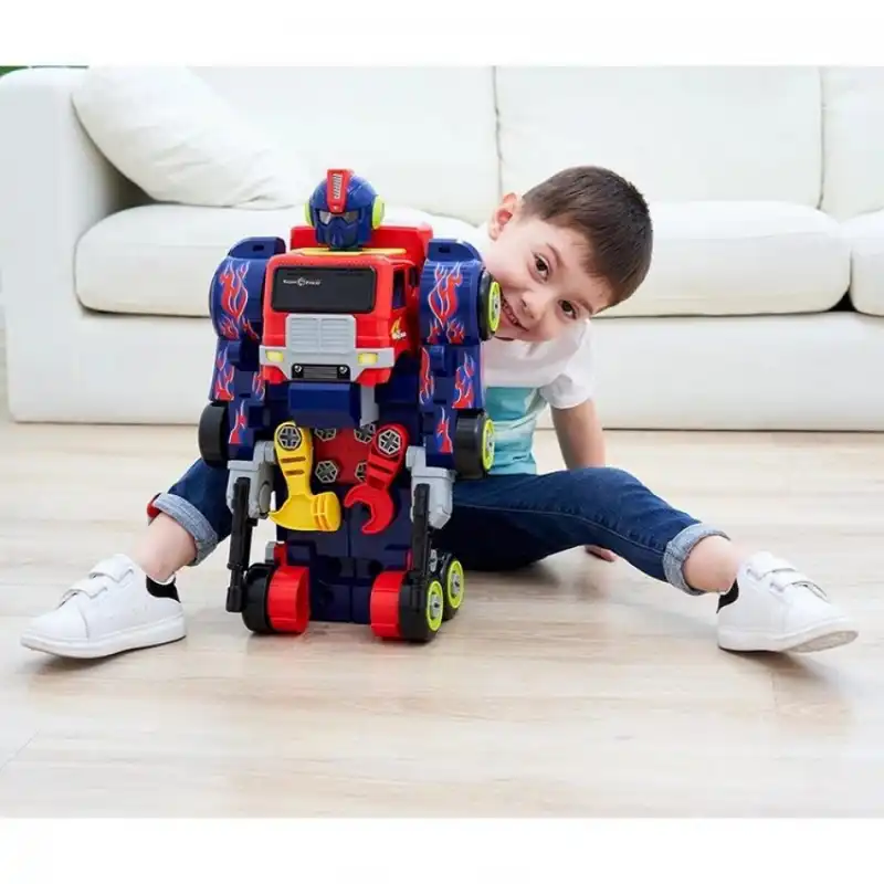 ماشین بازی هولا مدل کامیون تبدیل شونده کد 2108