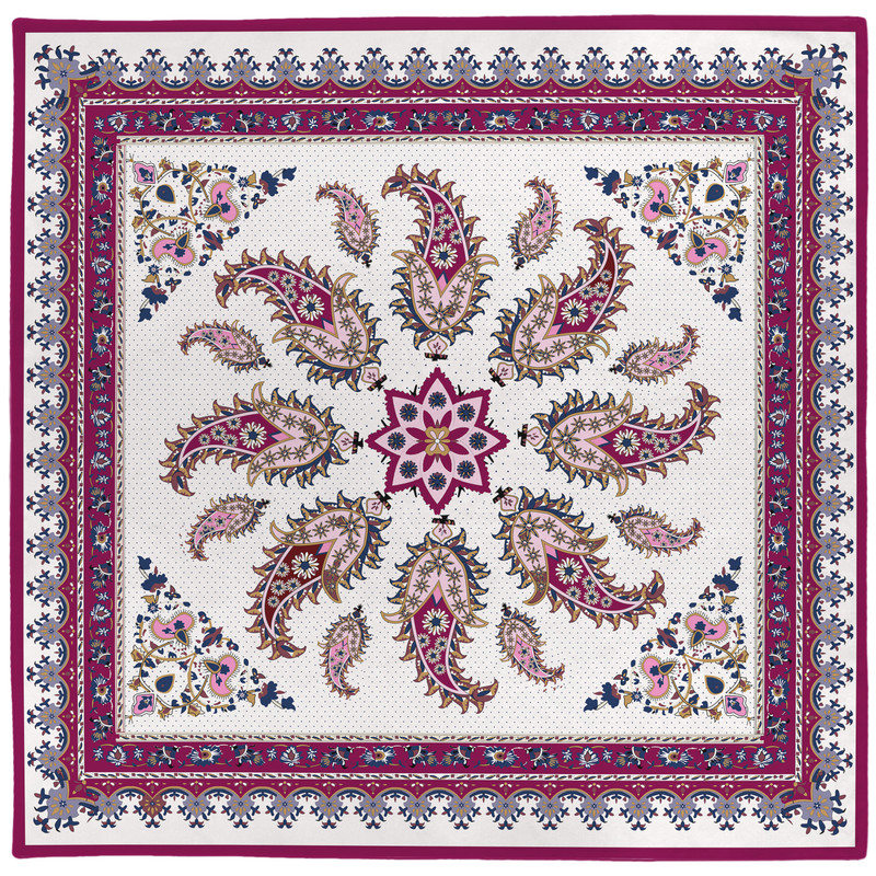 رومیزی مدل بته جقه کد 140073