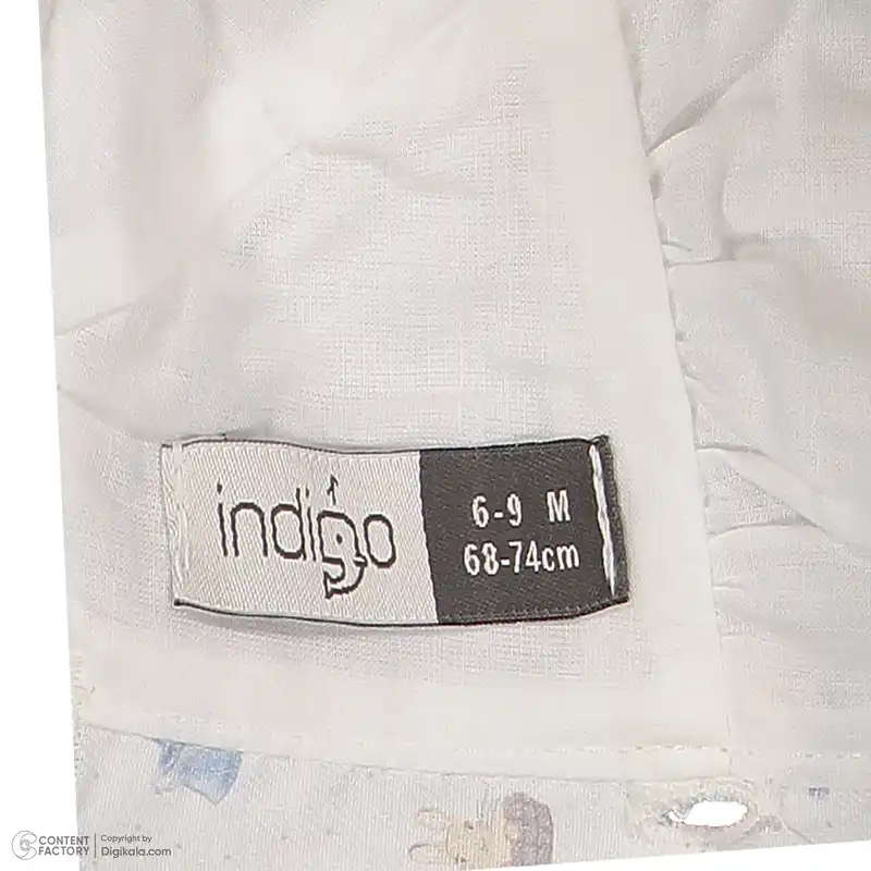 ست پیراهن و هدبند نوزادی ایندیگو مدل 140323754