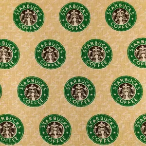 پارچه آشپزخانه عرض 1.4 متر صنایع نساجی گلچهر مدل استارباکس کد 101 رنگ کرم