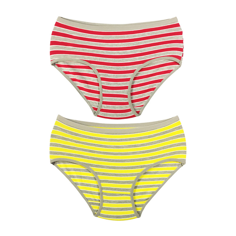 شورت زنانه طرح راه راه کد 3-S371999 مجموعه 2 عددی