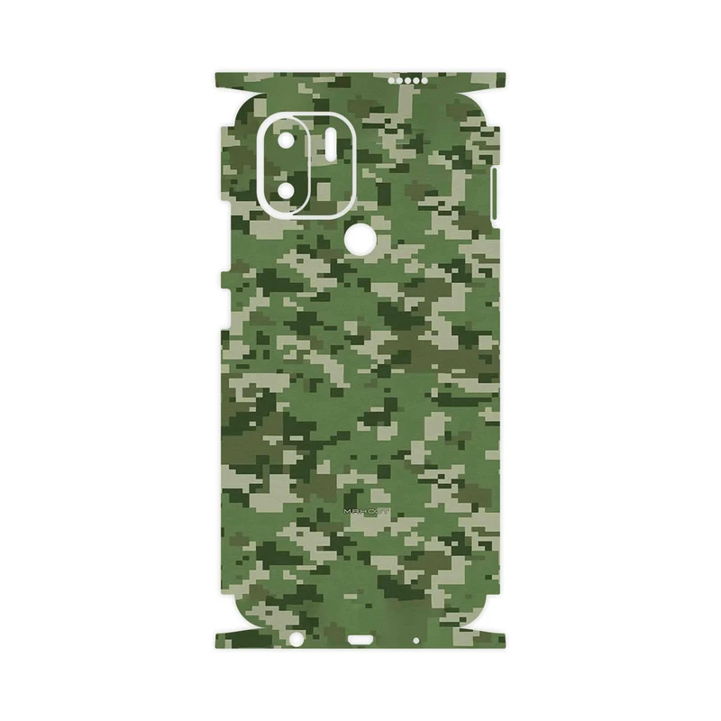 برچسب پوششی ماهوت مدل Army_Green_Pixel-FullSkin مناسب برای گوشی موبایل شیائومی Redmi A1 Plus
