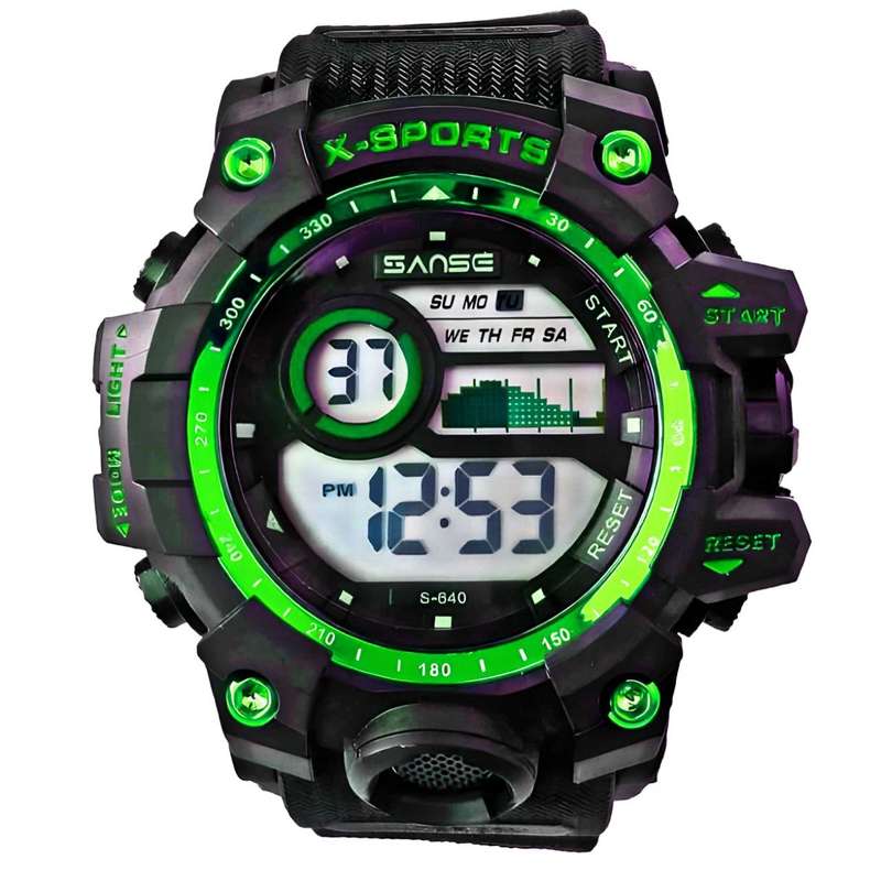 ساعت مچی دیجیتال مردانه مدل تک زمانه_019