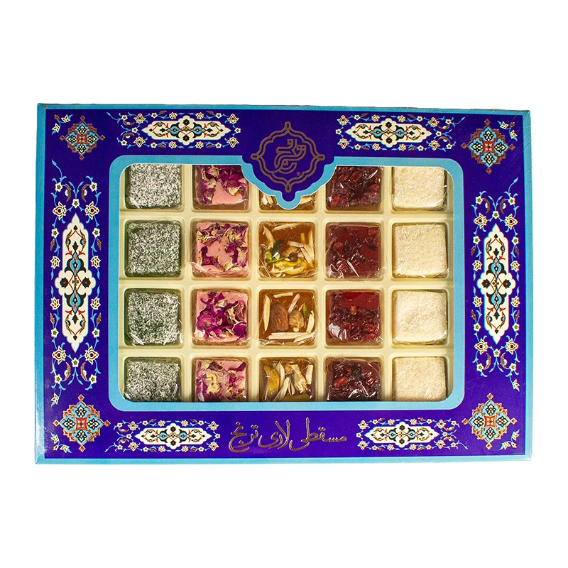 مسقطی ترکیبی کادویی مینا حلوا مسقطی لاری ترنج  - 430 گرم