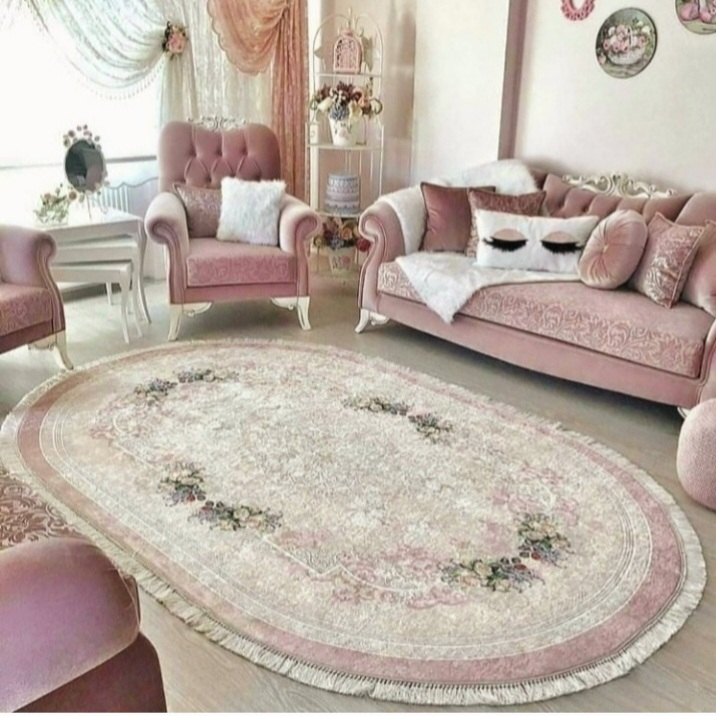 پادری طرح بیضی کد R3 سایز 60×100 سانتی متر