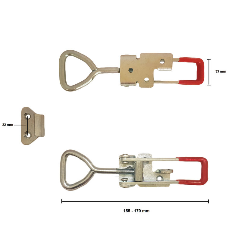 کلمپ مدل S100 بسته 10 عددی