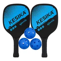 راکت پدل کسیکا مدل 015 بسته دو عددی به همراه سه عدد توپ