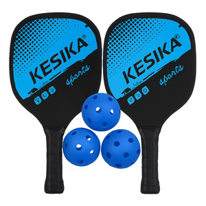 راکت پدل کسیکا مدل 015 بسته دو عددی به همراه سه عدد توپ