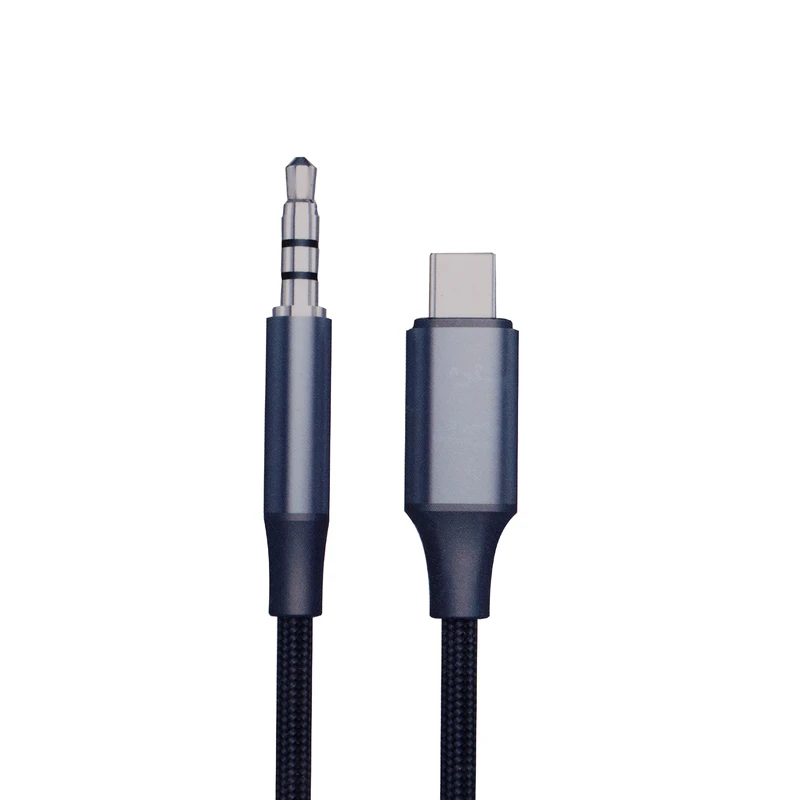 کابل تبدیل USB-C به AUX کی اف سنیور مدل A_390 طول1.2 متر