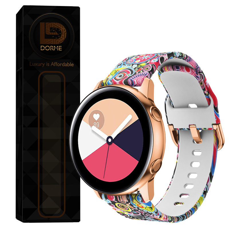 بند درمه مدل Floral مناسب برای ساعت هوشمند سامسونگ Galaxy watch 5 40mm