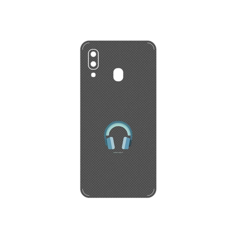 برچسب پوششی ماهوت مدل Minimal Headphone Icon مناسب برای گوشی موبایل سامسونگ Galaxy A40