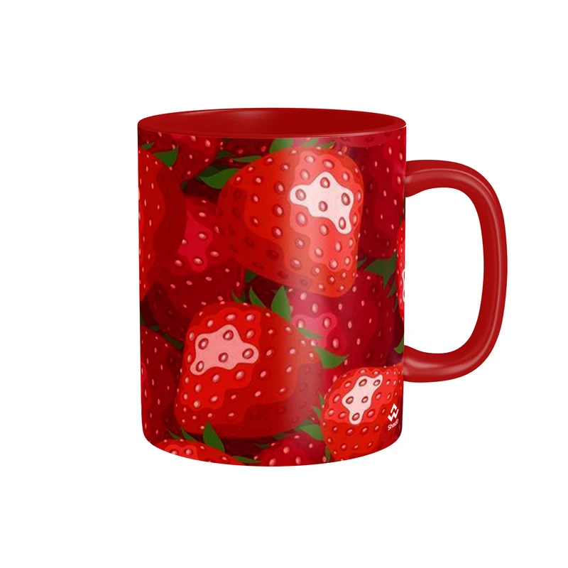 ماگ شادیت مدل توت فرنگی کد 123