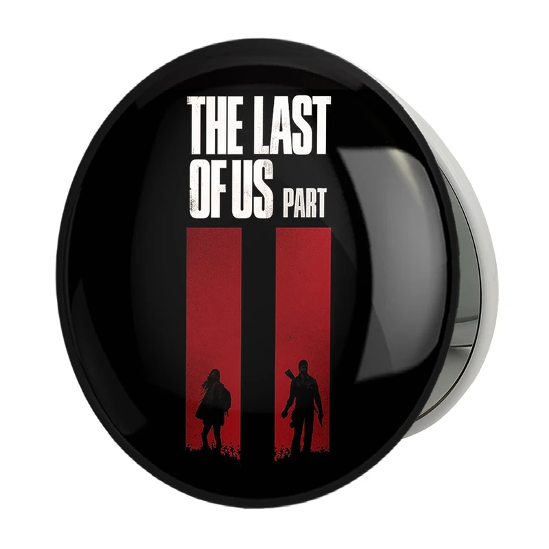 آینه جیبی خندالو طرح The Last Of Us مدل تاشو کد 4871 