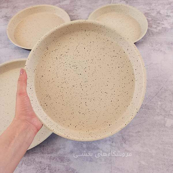 ظرف پخت پیتزا به گز مدل گرد گرانیتی کد 23
