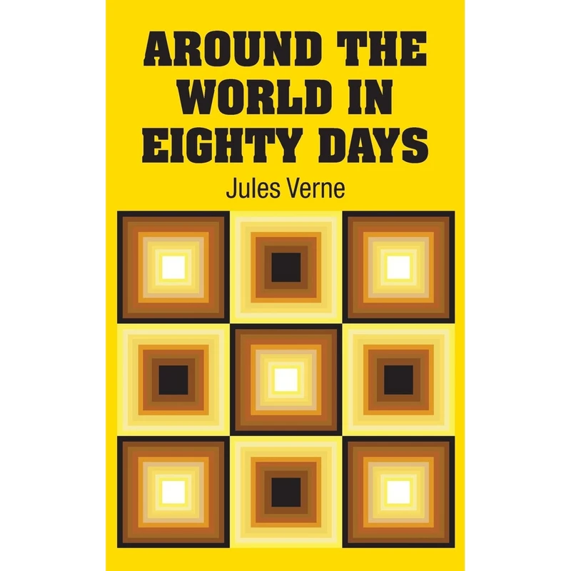 کتاب Around the World in Eighty Days اثر Jules Verne انتشارات Simon & Brown