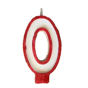 شمع تولد مدل عدد 0