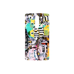 MAHOOT Collage of Teared Paper Cover Sticker for LG G3 Beat