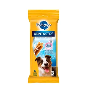 غذای تشویقی سگ پدیگری مدل dentastix وزن 77 گرم