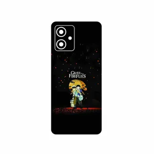 MAHOOT Grave of the Fireflies Cover Sticker for Motorola Moto G54