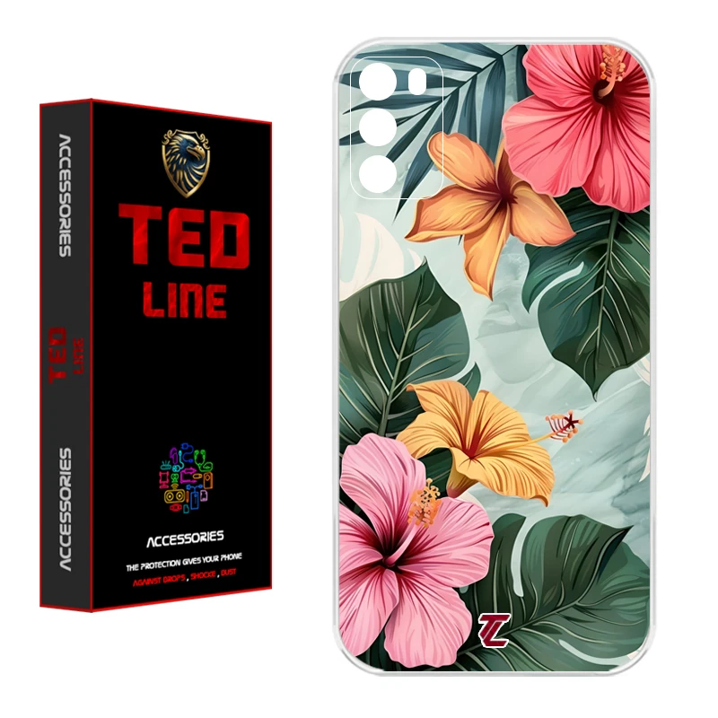 کاور تدلاین طرح گل وحشی کد 1142 مناسب برای گوشی موبایل شیائومی Poco M3