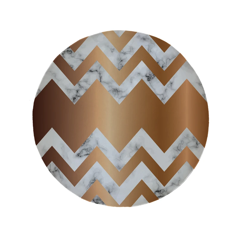 پادری طرح سنگ مدل دایره کد 8637 سایز 90 × 90 سانتی متر