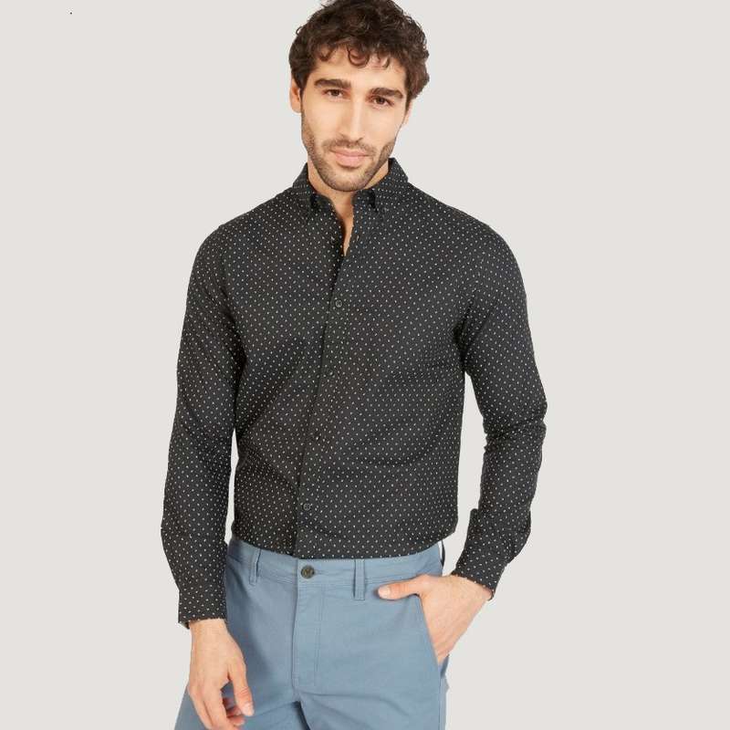 پیراهن آستین بلند مردانه اینفینیتی مدل formal