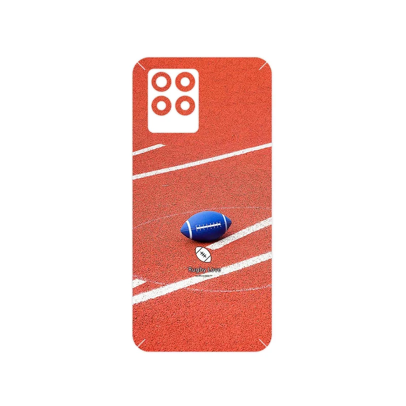 برچسب پوششی ماهوت مدل Rugby football مناسب برای گوشی موبایل ریلمی 8 Pro