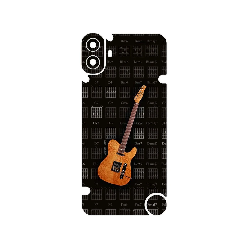 برچسب پوششی ماهوت مدل Guitar_Instrument مناسب برای گوشی موبایل ناتینگ CMF Phone 1