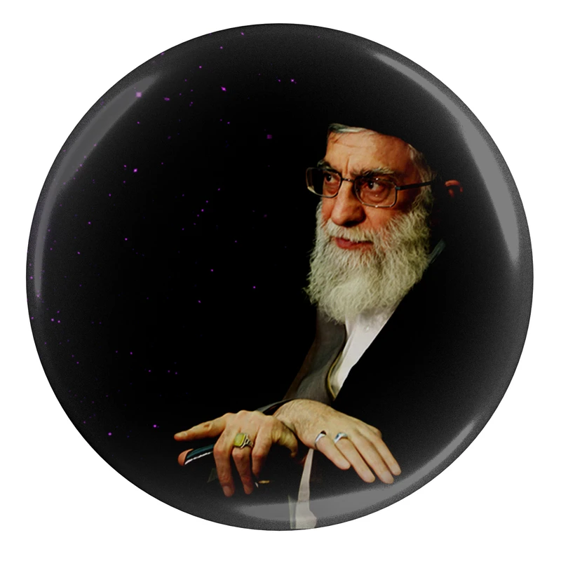 مگنت طرح تصویر رهبر حضرت خامنه ای مدل S2980 