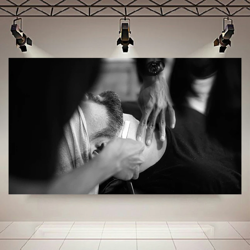 استیکر طرح آرایشگاه مردانه کد AR30973