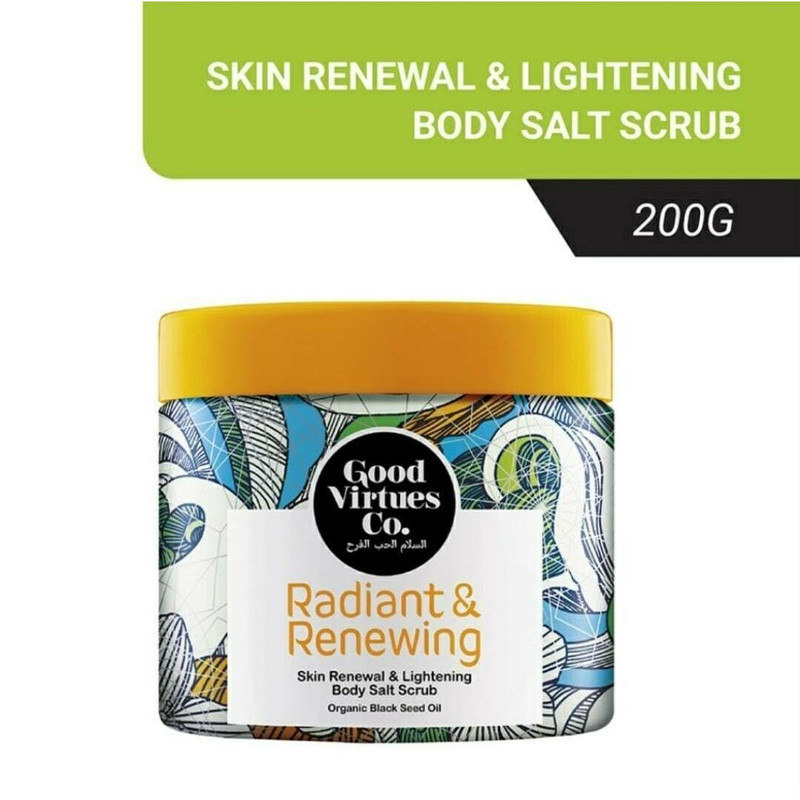 اسکراب روشن کننده بدن گود ورچو مدل Skin Renewal And Lightening حجم 200 میلی لیتر