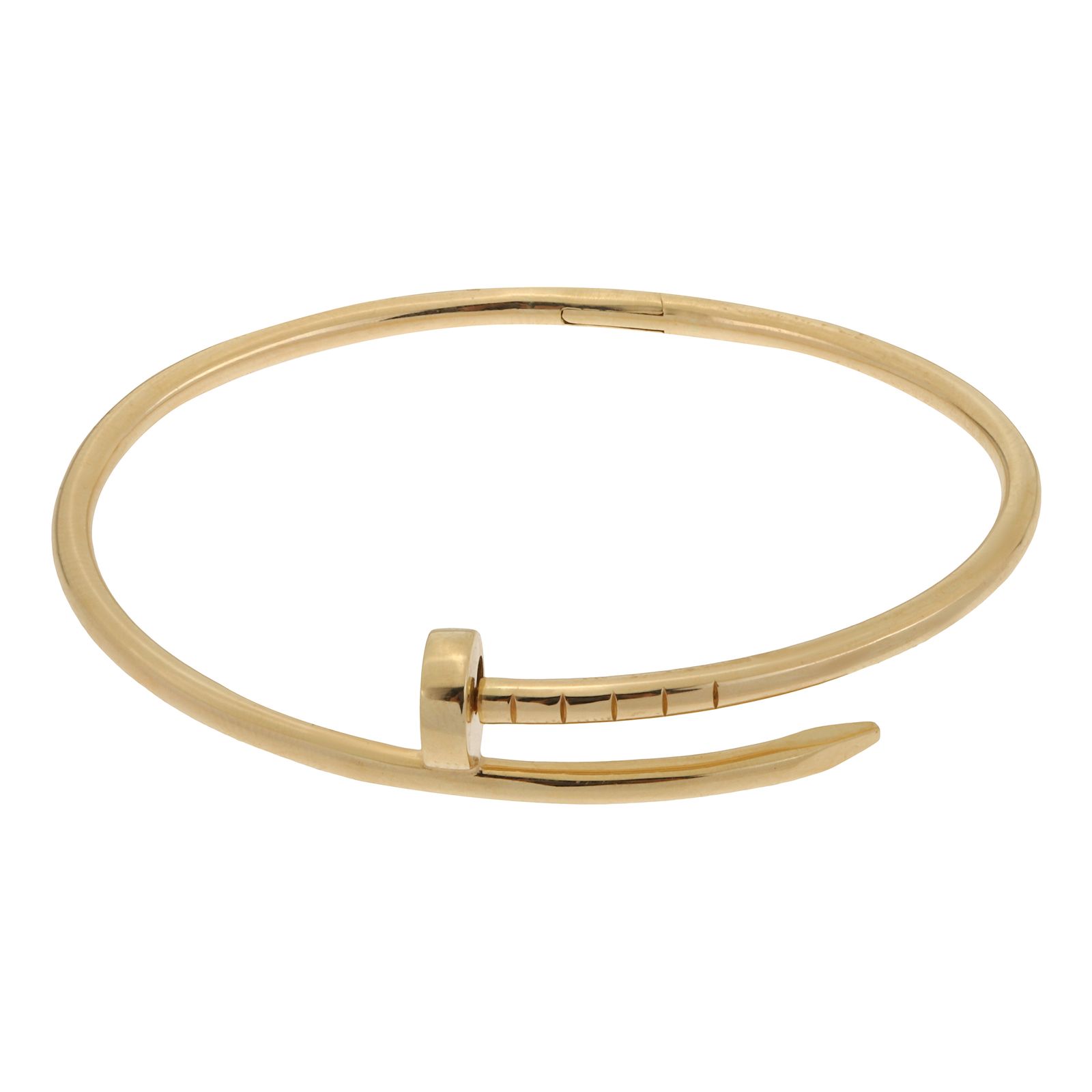 بنگل طلا 18 عیار زنانه میلاد گلد مدل BCMO01 - - 1