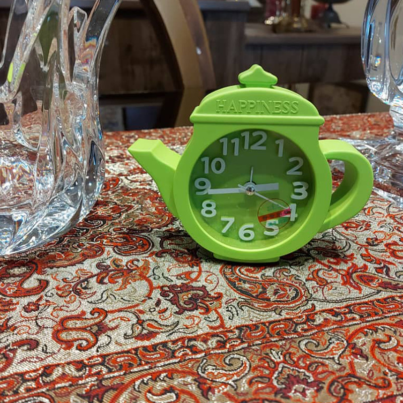 ساعت رومیزی مدل قوری کد 00987