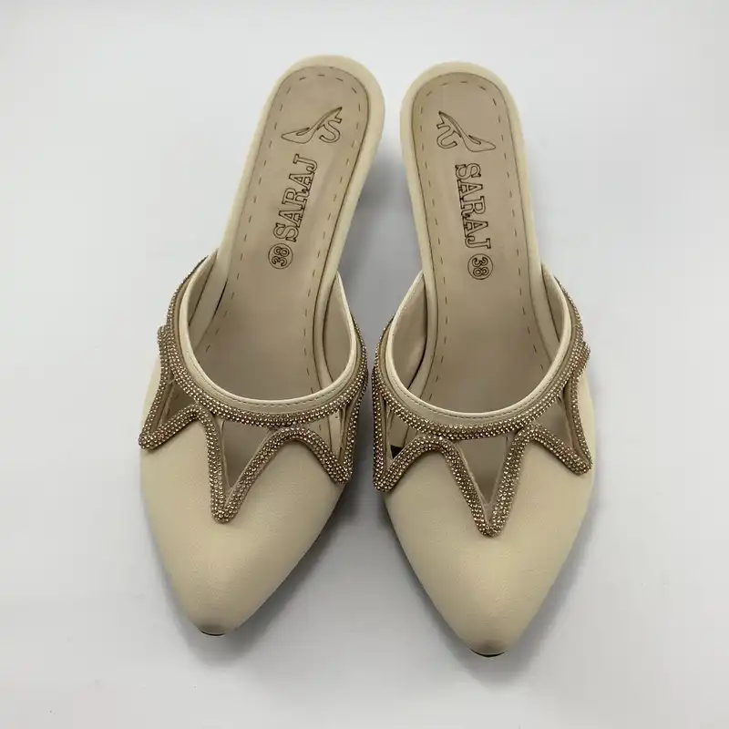 صندل زنانه مدل نگینی