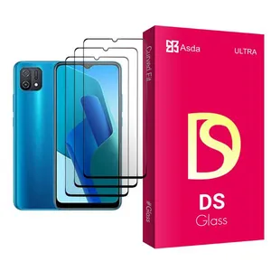 Asda DS Glass MIX003 Screen Protector For Oppo A16K Pack Of 3