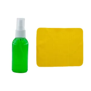 اسپری پاک کننده و دستمال عینک  کد AN-1024