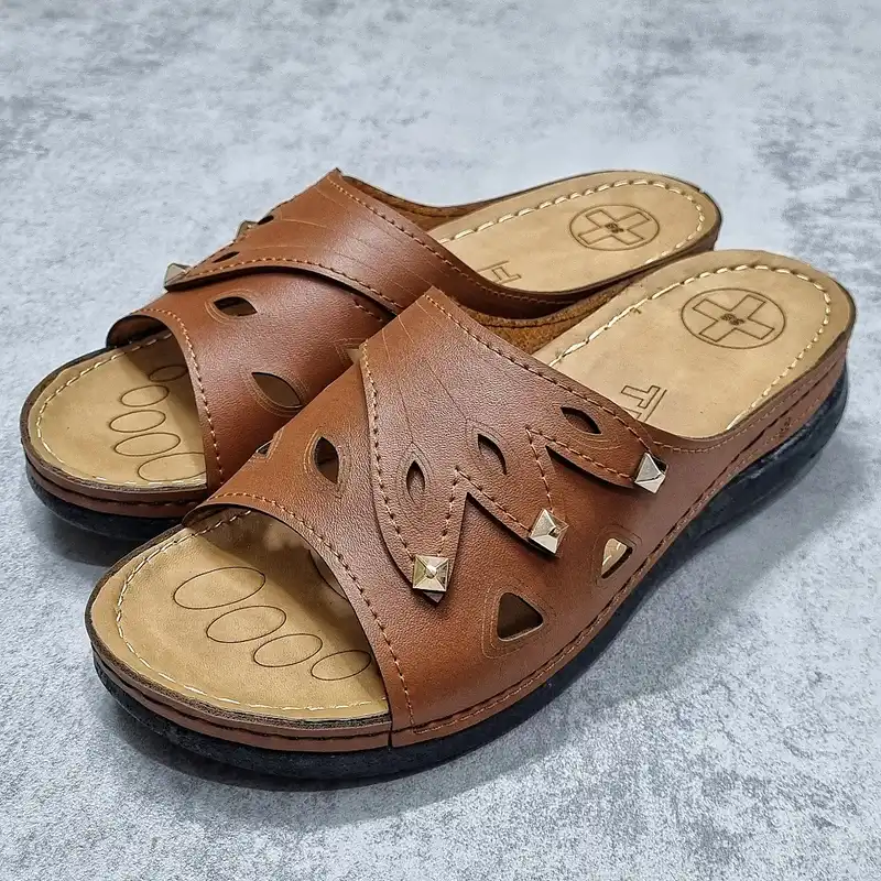 دمپایی زنانه مدل barg asl طبی