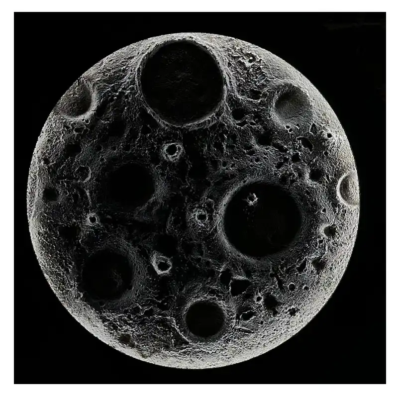 تابلو برجسته طرح ماه دکوراتیو