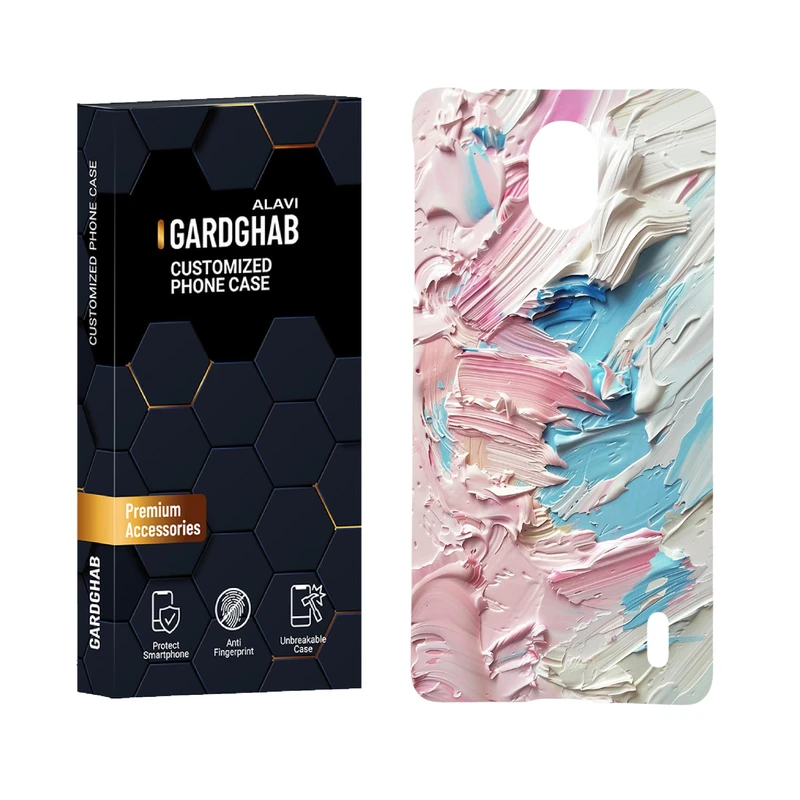 کاور گارد قاب علوی مدل هنری مناسب برای گوشی موبایل نوکیا 1Plus