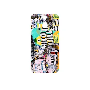 MAHOOT Collage of Teared Paper Cover Sticker for HTC Butterfly 2