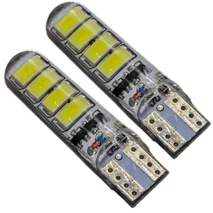 لامپ چراغ خودرو سام مدل 8 تایی ژله ای چشمک زن - SMD بسته 2 عددی