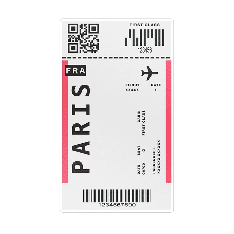 استیکر لپ تاپ ماسا دیزاین طرح پاریس مدل STK1226