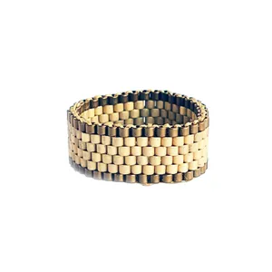 انگشتر زنانه مدل بافت آجری