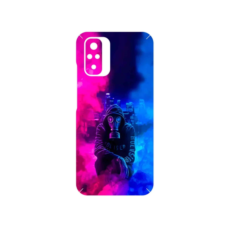 برچسب پوششی ماهوت مدل Smoke Rainbow Digital Art 2 مناسب برای گوشی موبایل شیائومی Redmi Note 10